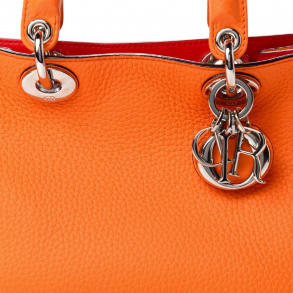 CHRISTIAN DIOR Calfskin Diorissimo Tote - Picture 9 of 10